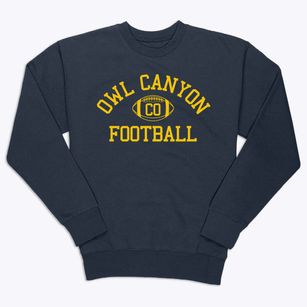 Owl Canyon Colorado Football Premium Crewneck Sweatshirt