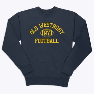 Old Westbury New York Football Premium Crewneck Sweatshirt