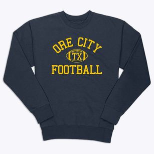 Ore City Texas Football Premium Crewneck Sweatshirt