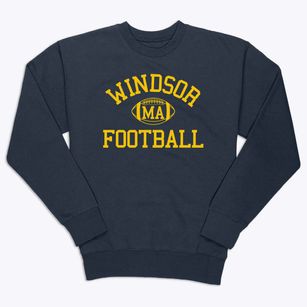 Windsor Massachusetts Football Premium Crewneck Sweatshirt