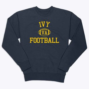 Ivy Virginia Football Premium Crewneck Sweatshirt