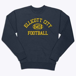 Ellicott City Maryland Football Premium Crewneck Sweatshirt