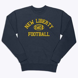 New Liberty Missouri Football Premium Crewneck Sweatshirt