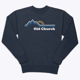 Old Church Virginia Mountain View Premium Crewneck Sweatshirt