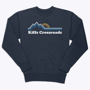Kiffs Crossroads South Carolina Mountain View Premium Crewneck Sweatshirt