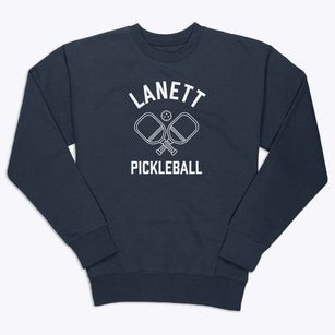 Lanett Alabama Pickleball Premium Crewneck Sweatshirt