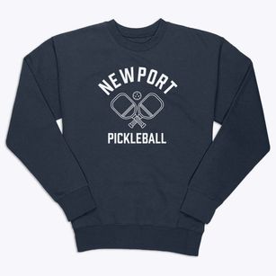 Newport Maine Pickleball Premium Crewneck Sweatshirt
