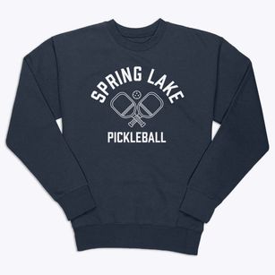 Spring Lake Indiana Pickleball Premium Crewneck Sweatshirt