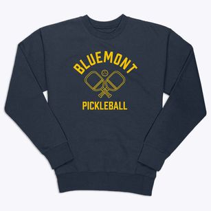 Bluemont Virginia Pickleball Premium Crewneck Sweatshirt