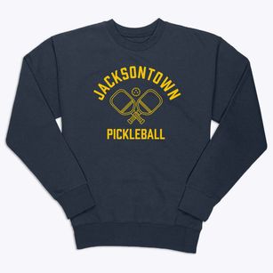 Jacksontown North Carolina Pickleball Premium Crewneck Sweatshirt