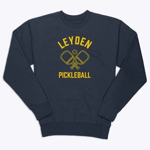 Leyden Wisconsin Pickleball Premium Crewneck Sweatshirt