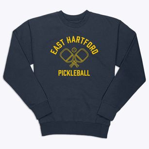 East Hartford Connecticut Pickleball Premium Crewneck Sweatshirt