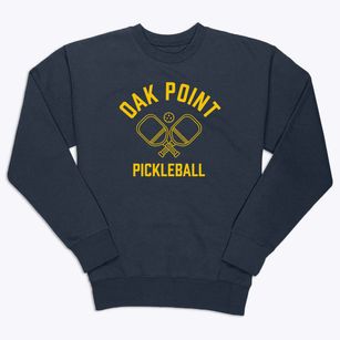 Oak Point Texas Pickleball Premium Crewneck Sweatshirt