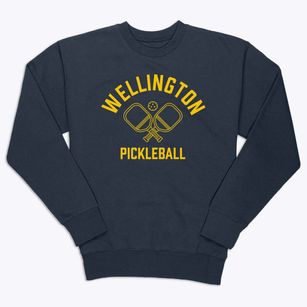 Wellington Utah Pickleball Premium Crewneck Sweatshirt