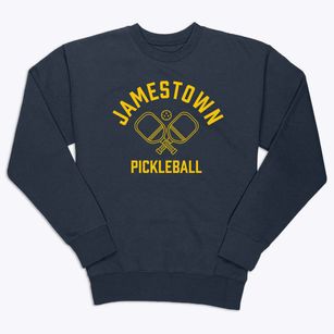 Jamestown New York Pickleball Premium Crewneck Sweatshirt