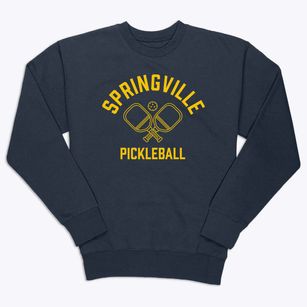 Springville Virginia Pickleball Premium Crewneck Sweatshirt
