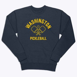 Washington West Virginia Pickleball Premium Crewneck Sweatshirt