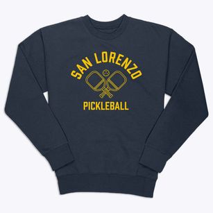 San Lorenzo California Pickleball Premium Crewneck Sweatshirt