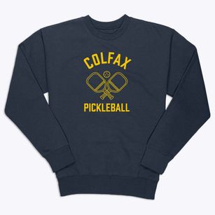 Colfax Indiana Pickleball Premium Crewneck Sweatshirt