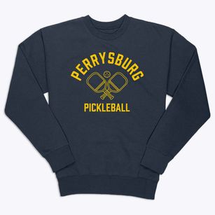 Perrysburg Ohio Pickleball Premium Crewneck Sweatshirt
