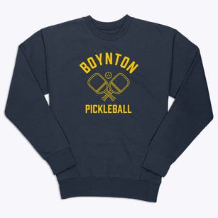 Boynton Oklahoma Pickleball Premium Crewneck Sweatshirt