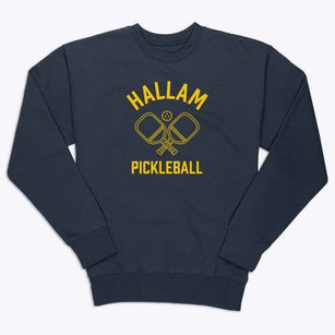 Hallam Nebraska Pickleball Premium Crewneck Sweatshirt