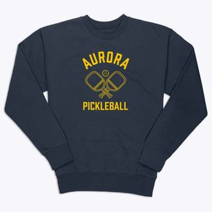 Aurora New York Pickleball Premium Crewneck Sweatshirt