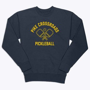 Pike Crossroads North Carolina Pickleball Premium Crewneck Sweatshirt