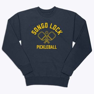 Songo Lock Maine Pickleball Premium Crewneck Sweatshirt