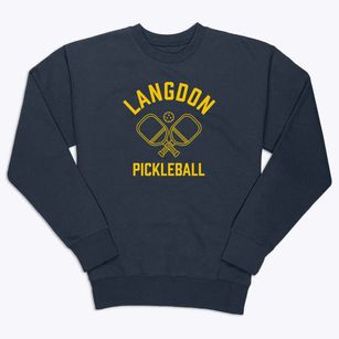 Langdon Pennsylvania Pickleball Premium Crewneck Sweatshirt
