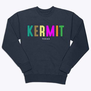 Kermit Texas Color Pop Premium Crewneck Sweatshirt