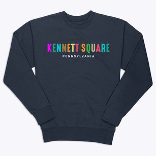 Kennett Square Pennsylvania Color Pop Premium Crewneck Sweatshirt