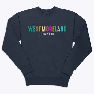 Westmoreland New York Color Pop Premium Crewneck Sweatshirt