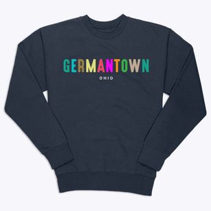 Germantown Ohio Color Pop Premium Crewneck Sweatshirt
