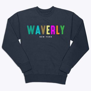 Waverly New York Color Pop Premium Crewneck Sweatshirt