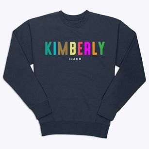 Kimberly Idaho Color Pop Premium Crewneck Sweatshirt