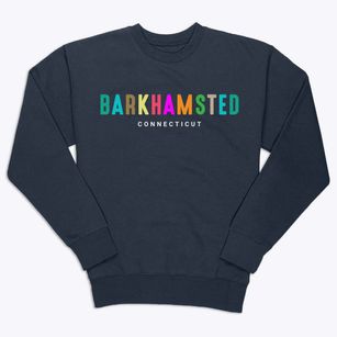 Barkhamsted Connecticut Color Pop Premium Crewneck Sweatshirt