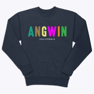 Angwin California Color Pop Premium Crewneck Sweatshirt
