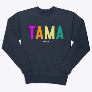 Tama Iowa Color Pop Premium Crewneck Sweatshirt