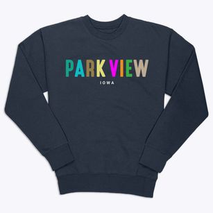 Park View Iowa Color Pop Premium Crewneck Sweatshirt