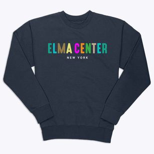 Elma Center New York Color Pop Premium Crewneck Sweatshirt