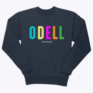 Odell Oregon Color Pop Premium Crewneck Sweatshirt