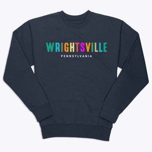 Wrightsville Pennsylvania Color Pop Premium Crewneck Sweatshirt