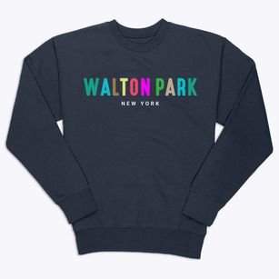 Walton Park New York Color Pop Premium Crewneck Sweatshirt
