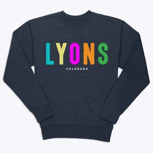 Lyons Colorado Color Pop Premium Crewneck Sweatshirt