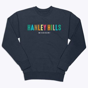 Hanley Hills Missouri Color Pop Premium Crewneck Sweatshirt