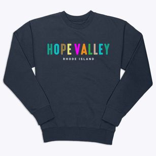 Hope Valley Rhode Island Color Pop Premium Crewneck Sweatshirt