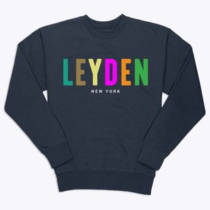Leyden New York Color Pop Premium Crewneck Sweatshirt