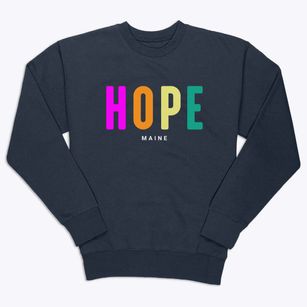Hope Maine Color Pop Premium Crewneck Sweatshirt