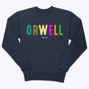 Orwell Ohio Color Pop Premium Crewneck Sweatshirt